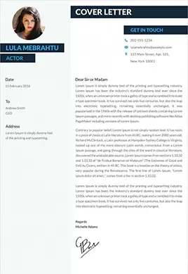 CV Example 6 CV Example 6