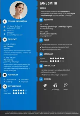 CV Example 4 CV Example 4