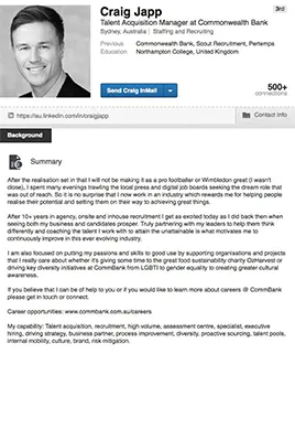 CV Example 1 CV Example 1